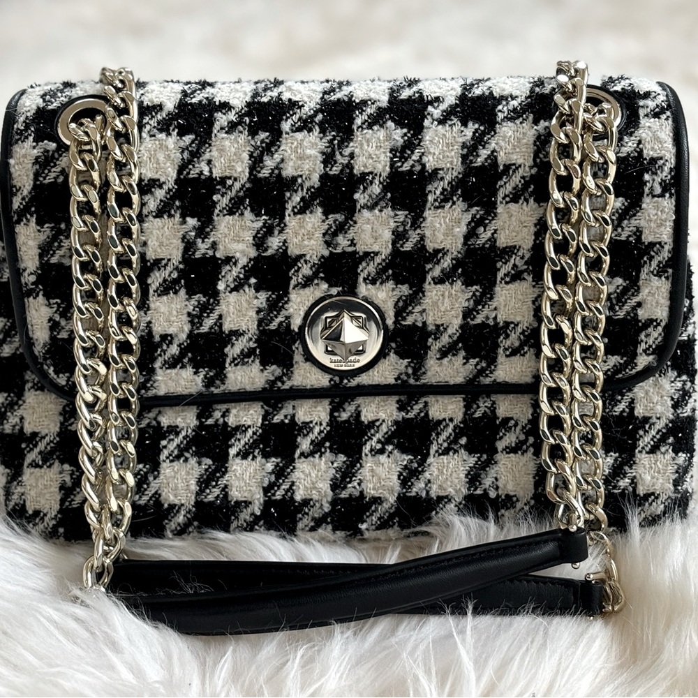 Kate Spade Medium Natalia Tweed Crossbody